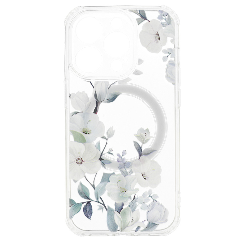 Kryt Flower MagSafe Protect pro Apple iPhone 13 , design 4