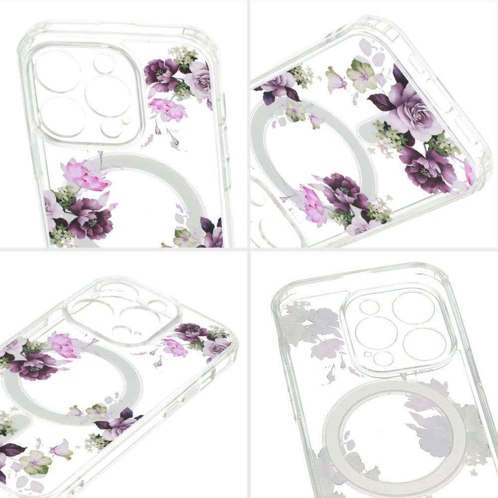 Kryt Flower MagSafe Protect pro Apple iPhone 14 Pro , design 7