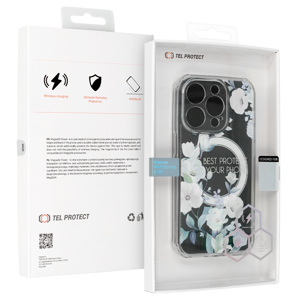 Tel Protect Flower Magsafe do Iphone 15 Pro Max wzór 4