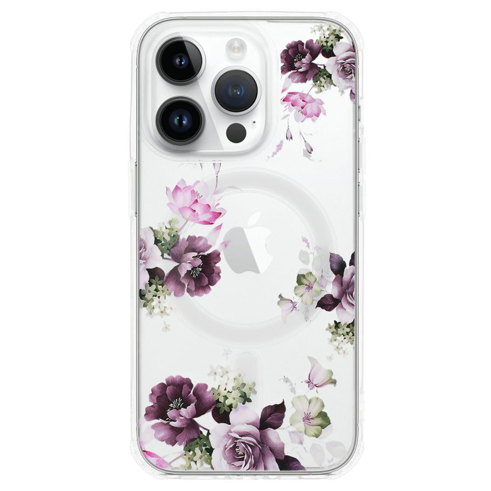 Kryt Flower MagSafe Protect pro Apple iPhone 15 Pro , design 7