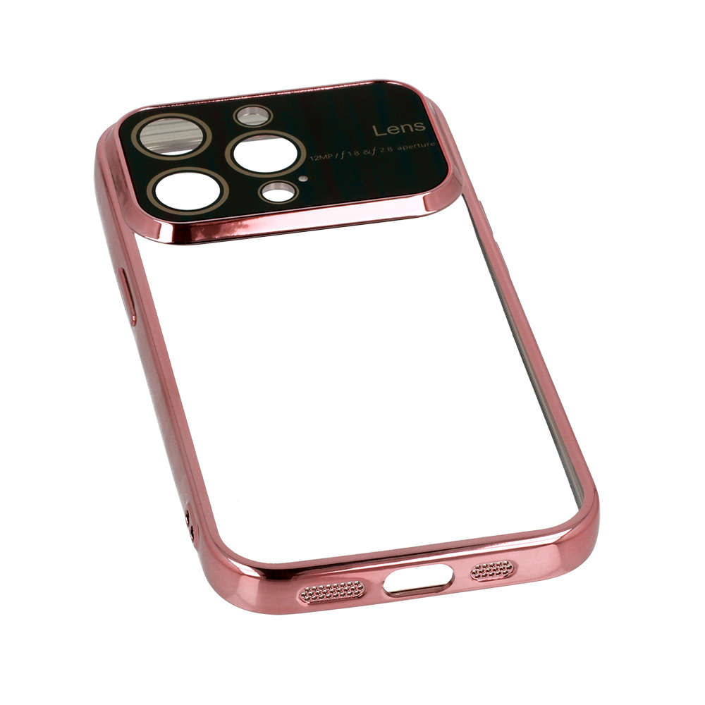 Electro Lens Case do Samsung Galaxy A05 Jasnoróżowy