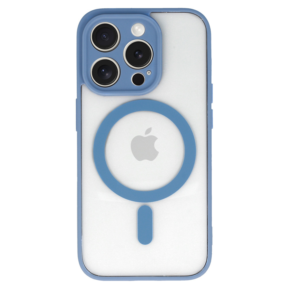 Acrylic Color Magsafe Case do Iphone 12 jasnoniebieski