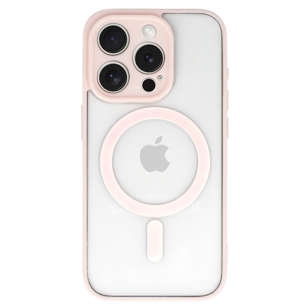 Acrylic Color Magsafe Case do Iphone 14 jasnoróżowy