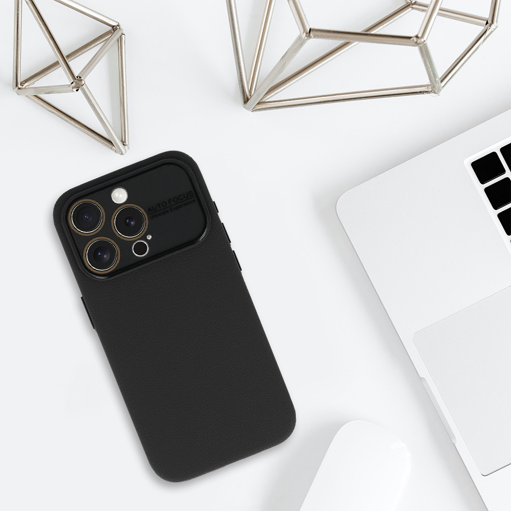 Tel Protect Lichi Soft Case do Iphone 13 Pro Max czarny