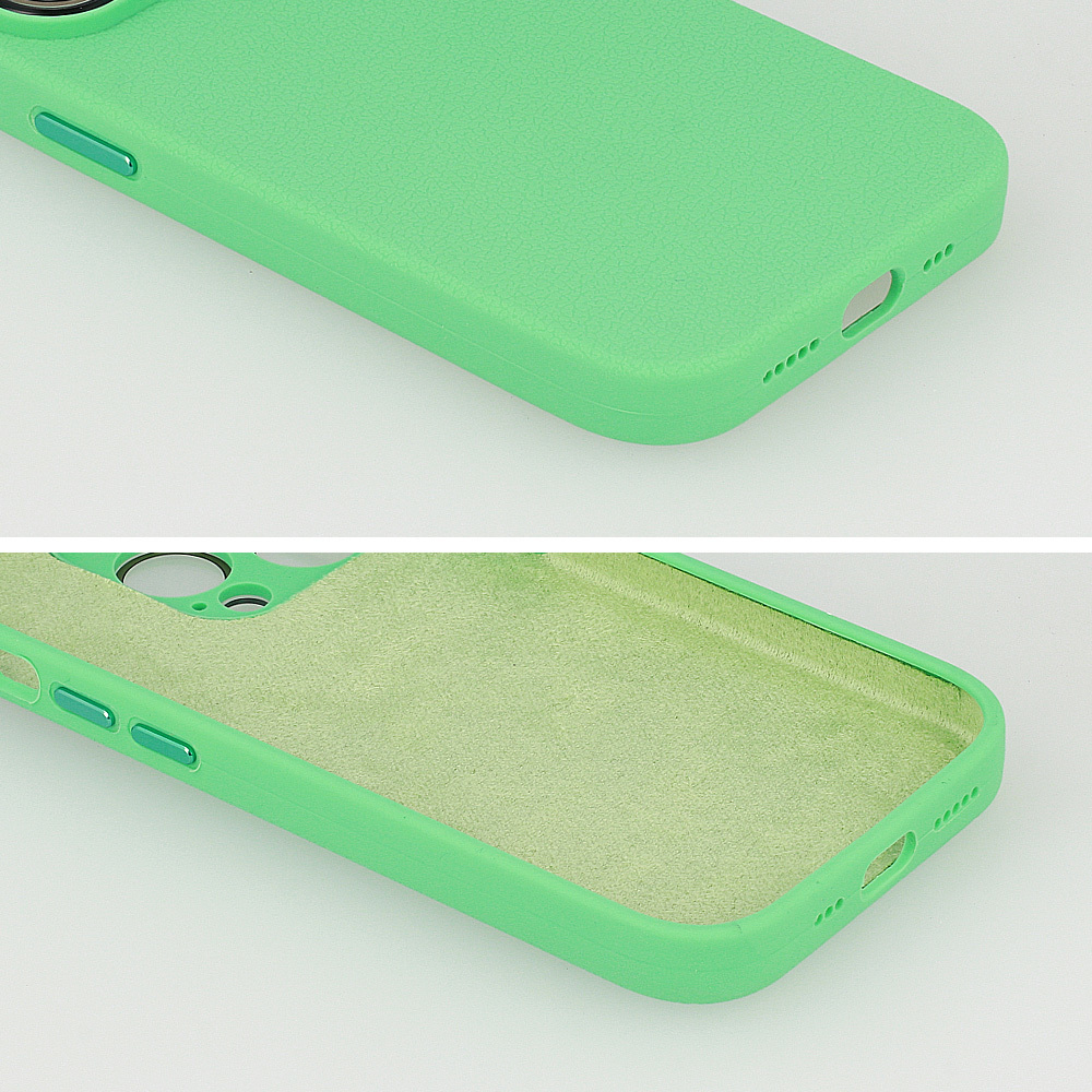 Tel Protect Lichi Soft Case do Iphone 13 Pro miętowy