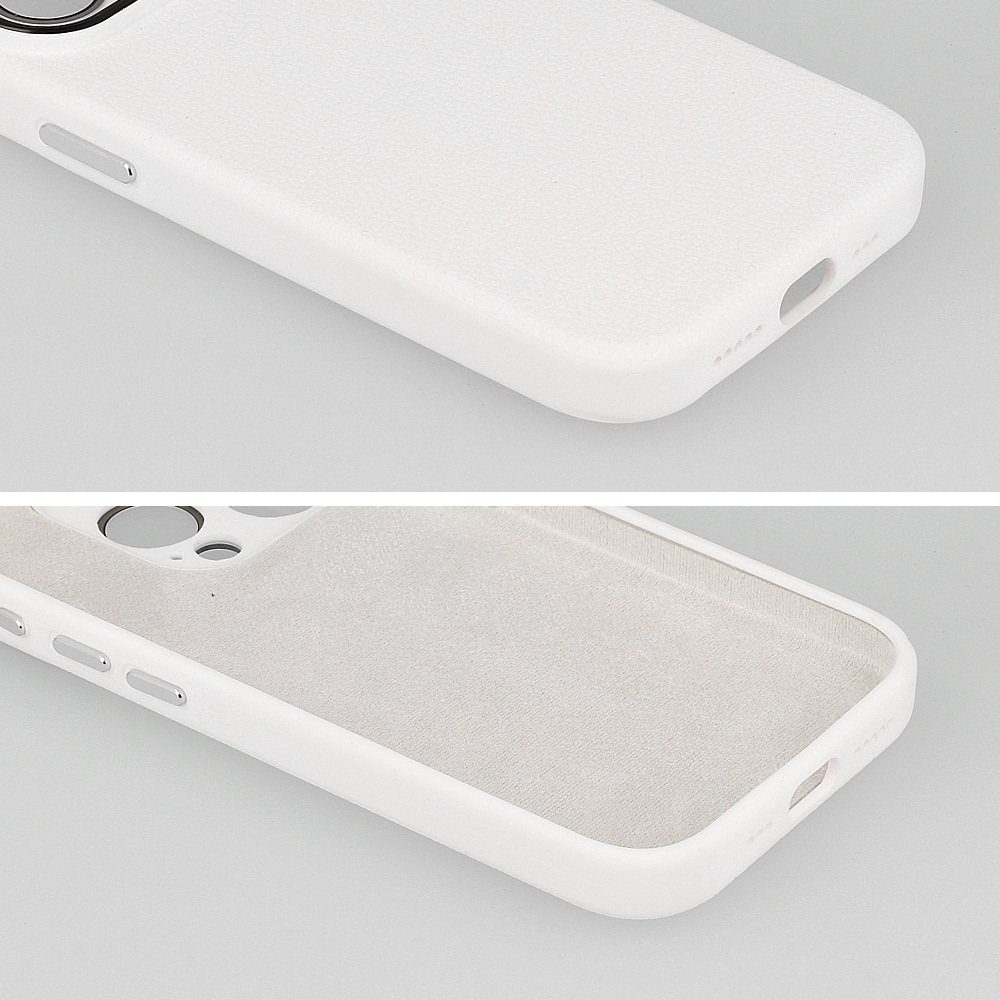 Tel Protect Lichi Soft Case do Iphone 15 Plus biały