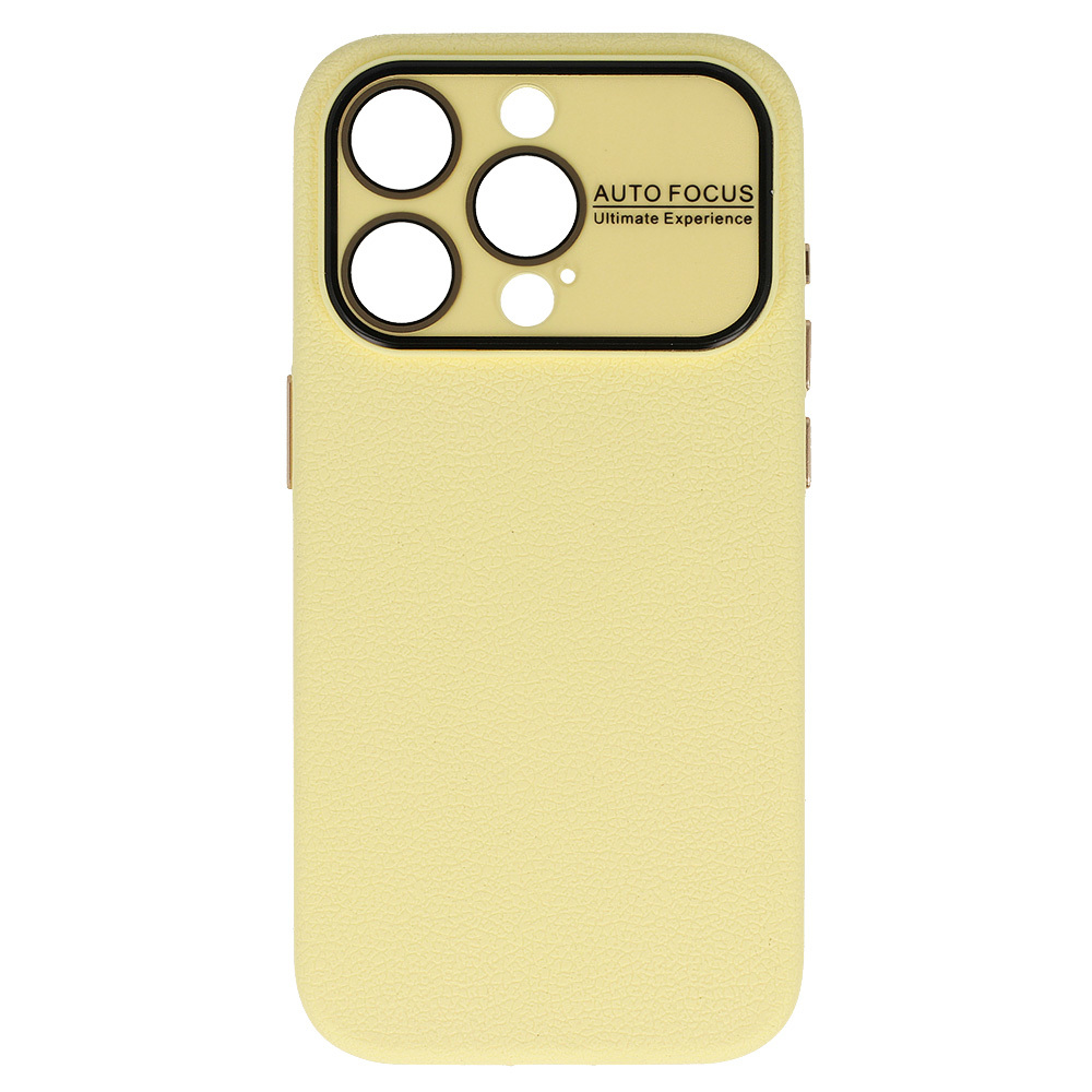 Tel Protect Lichi Soft Case do Iphone 15 Plus żółty