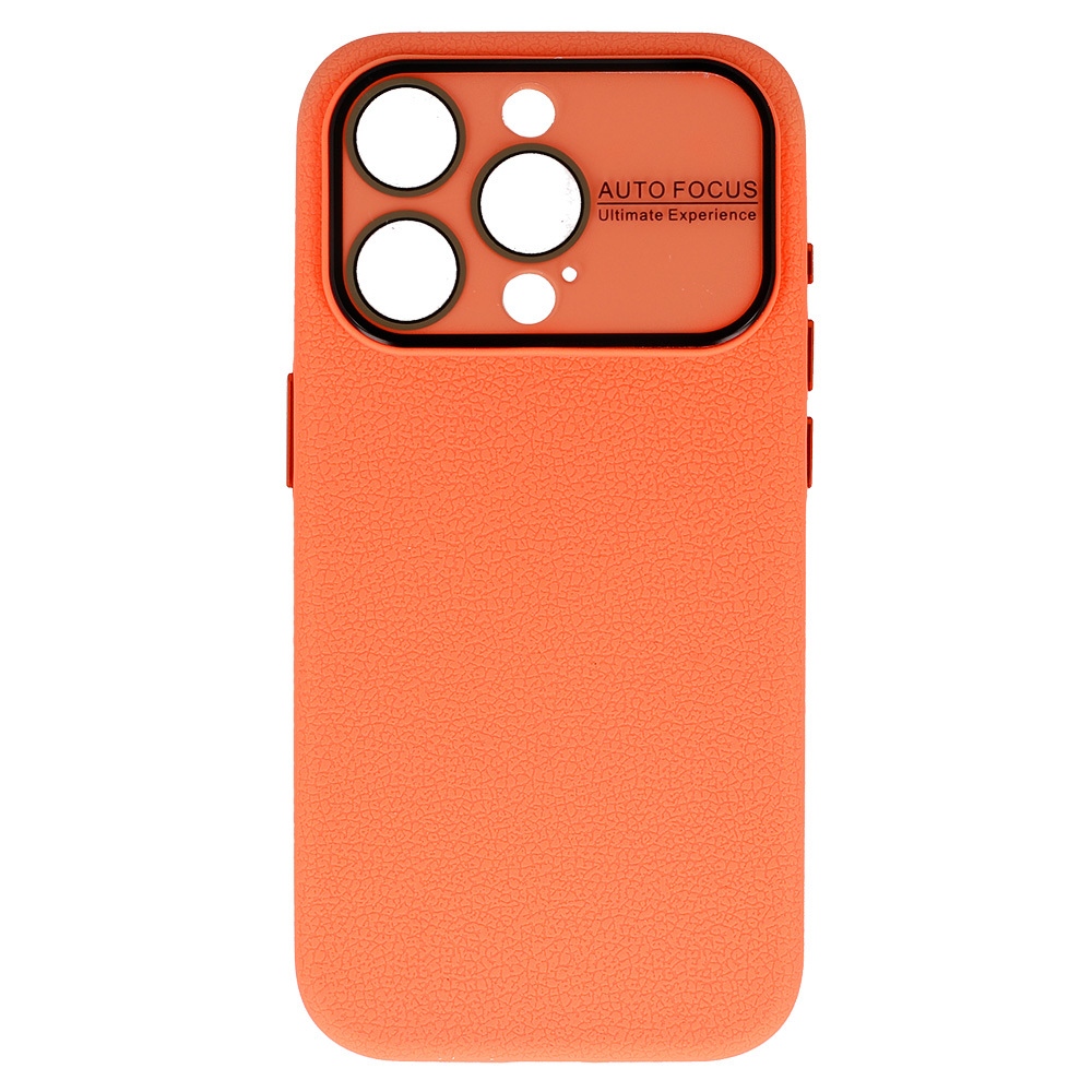 Tel Protect Lichi Soft Case do Iphone 15 Pro pomarańczowy