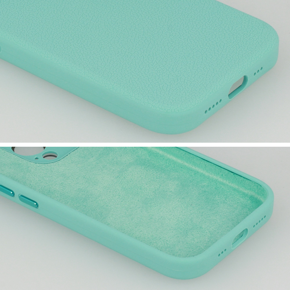Tel Protect Lichi Soft Case do Iphone 15 Pro Max niebieski