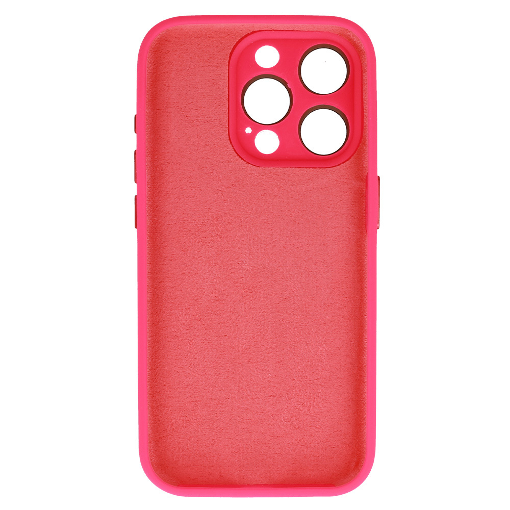 Tel Protect Lichi Soft Case do Iphone 15 Pro Max różowy