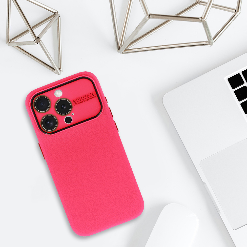 Tel Protect Lichi Soft Case do Iphone 15 Pro Max różowy