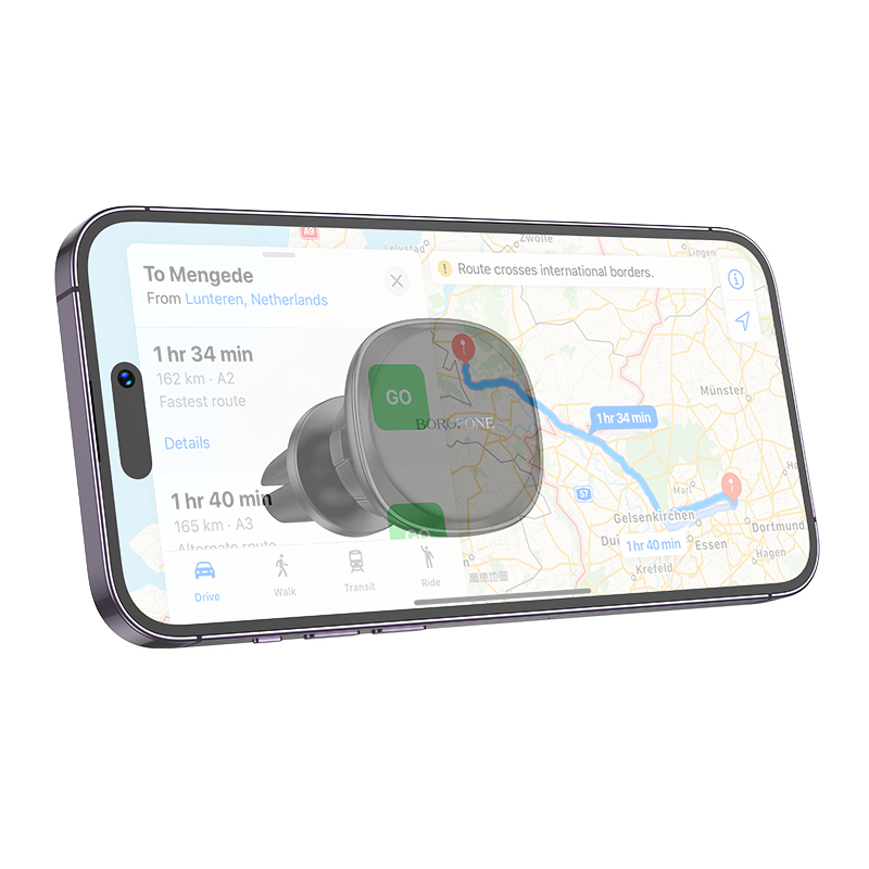 Borofone Držák do auta BH102 Cloud, magnetický do ventilace , barva černá