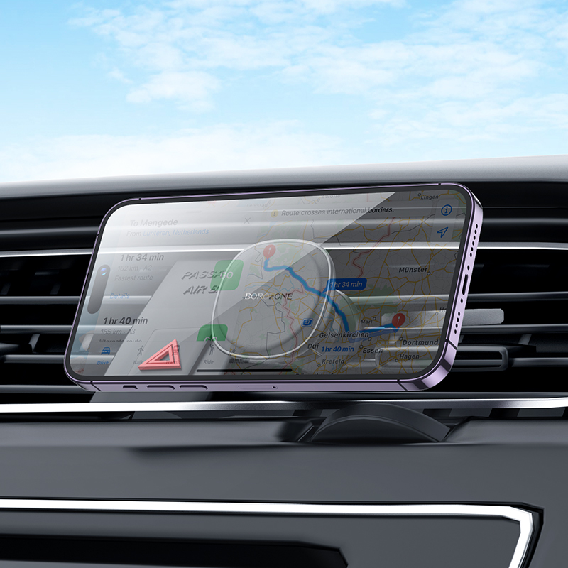 Borofone Držák do auta BH102 Cloud, magnetický do ventilace , barva černá