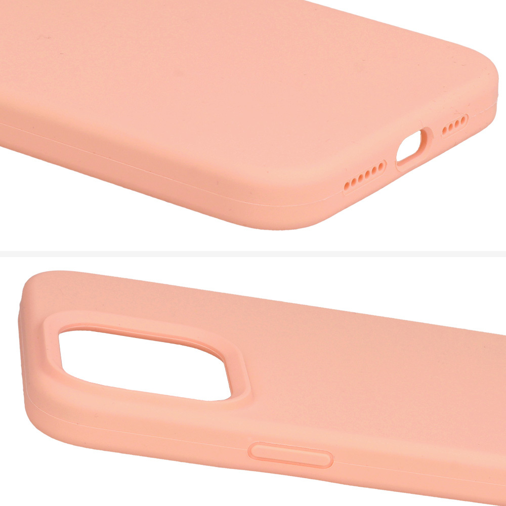 Silicone Lite Case do Samsung Galaxy S22 brzoskwiniowy