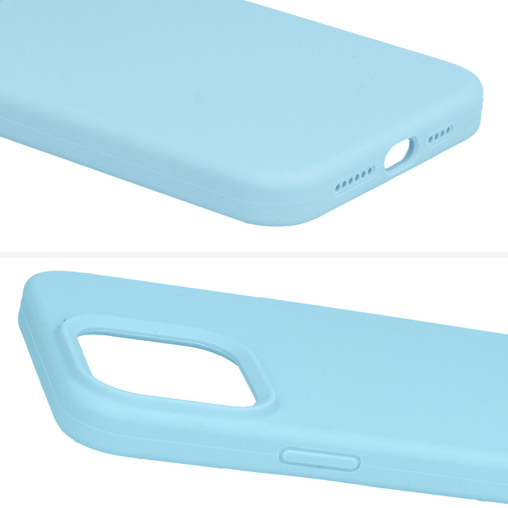 Silicone Lite Case do Samsung Galaxy S22 jasnoniebieski