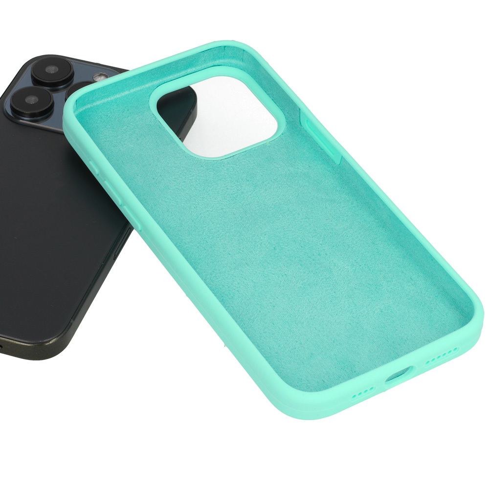 Silicone Lite Case do Samsung Galaxy S22 miętowy