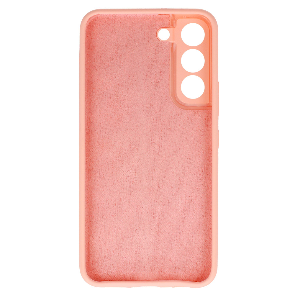Silicone Lite Case do Samsung Galaxy S22 brzoskwiniowy