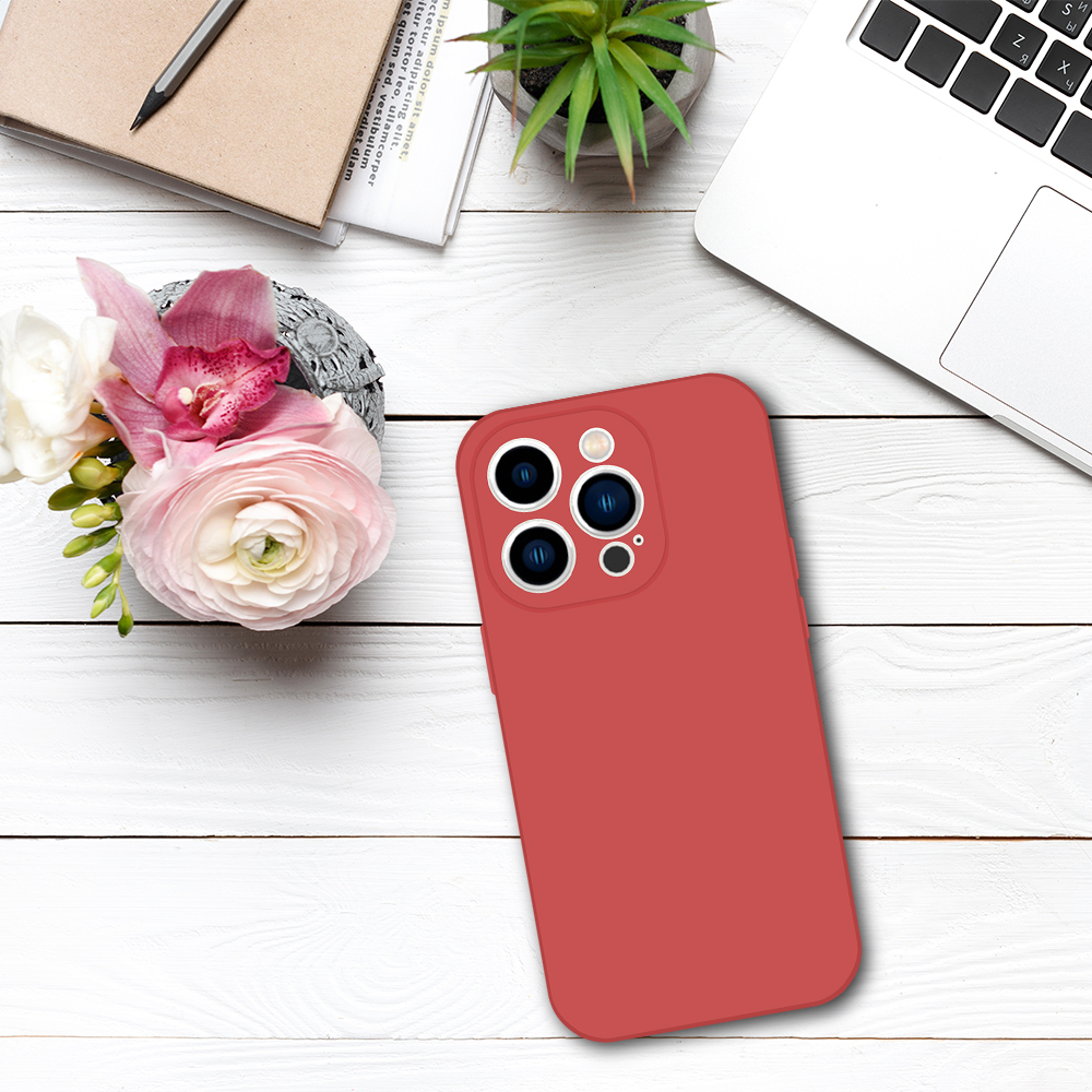 Tel Protect Silicone Premium do Iphone 13 koralowy