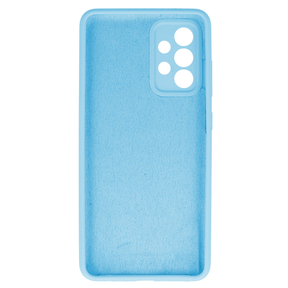 Silicone Lite Case do Samsung Galaxy A52/A52S jasnoniebieski