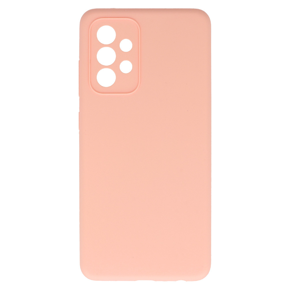 Silicone Lite Case do Samsung Galaxy A52/A52S brzoskwiniowy