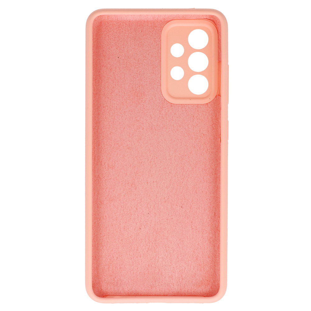 Silicone Lite Case do Samsung Galaxy A52/A52S brzoskwiniowy