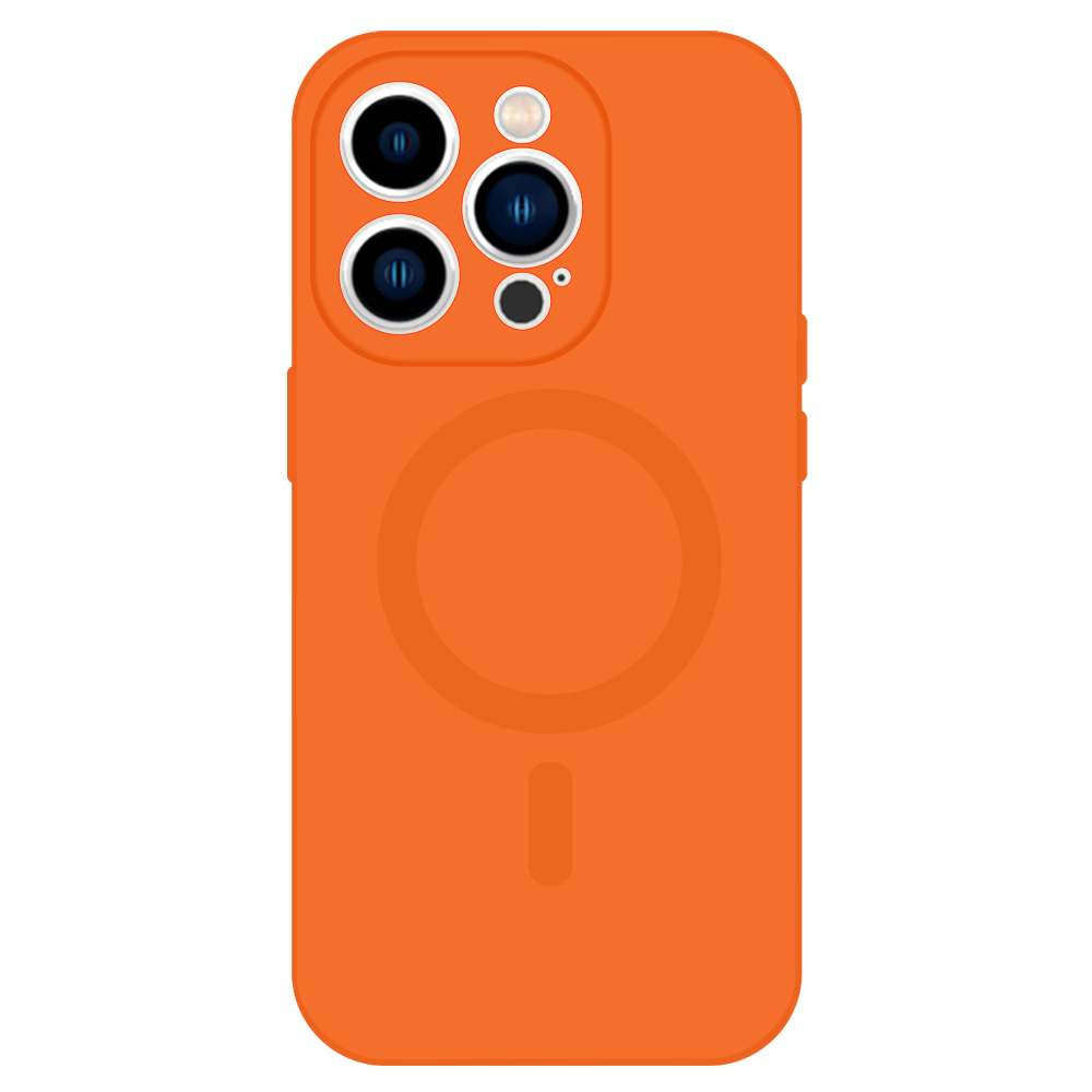 TEL PROTECT MagSilicone Case do Iphone 13 Pomarańczowy