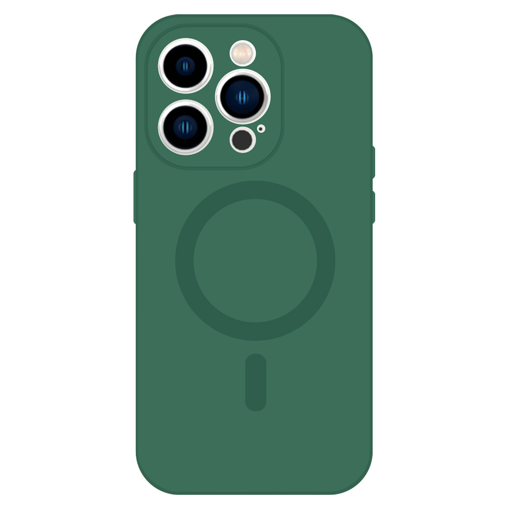 TEL PROTECT MagSilicone Case do Iphone 15 Zielony