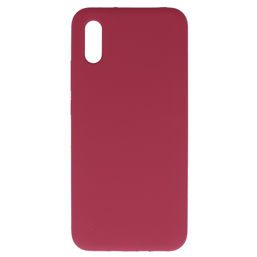 Silicone Lite Case do Xiaomi Redmi 9A bordowy