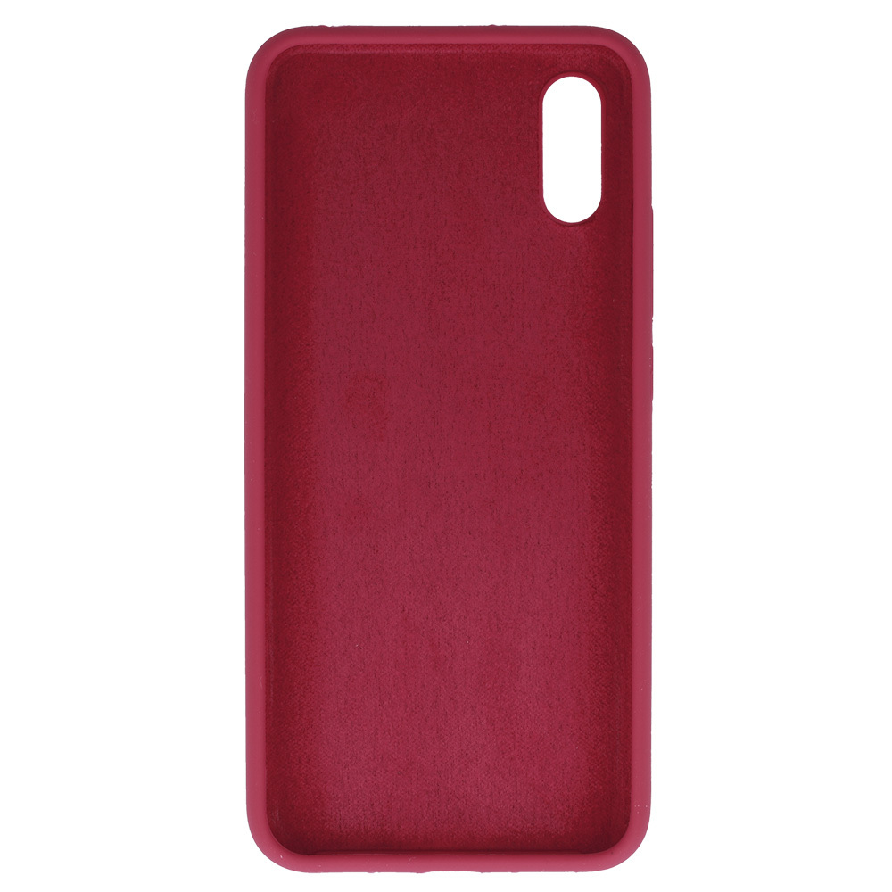 Silicone Lite Case do Xiaomi Redmi 9A bordowy