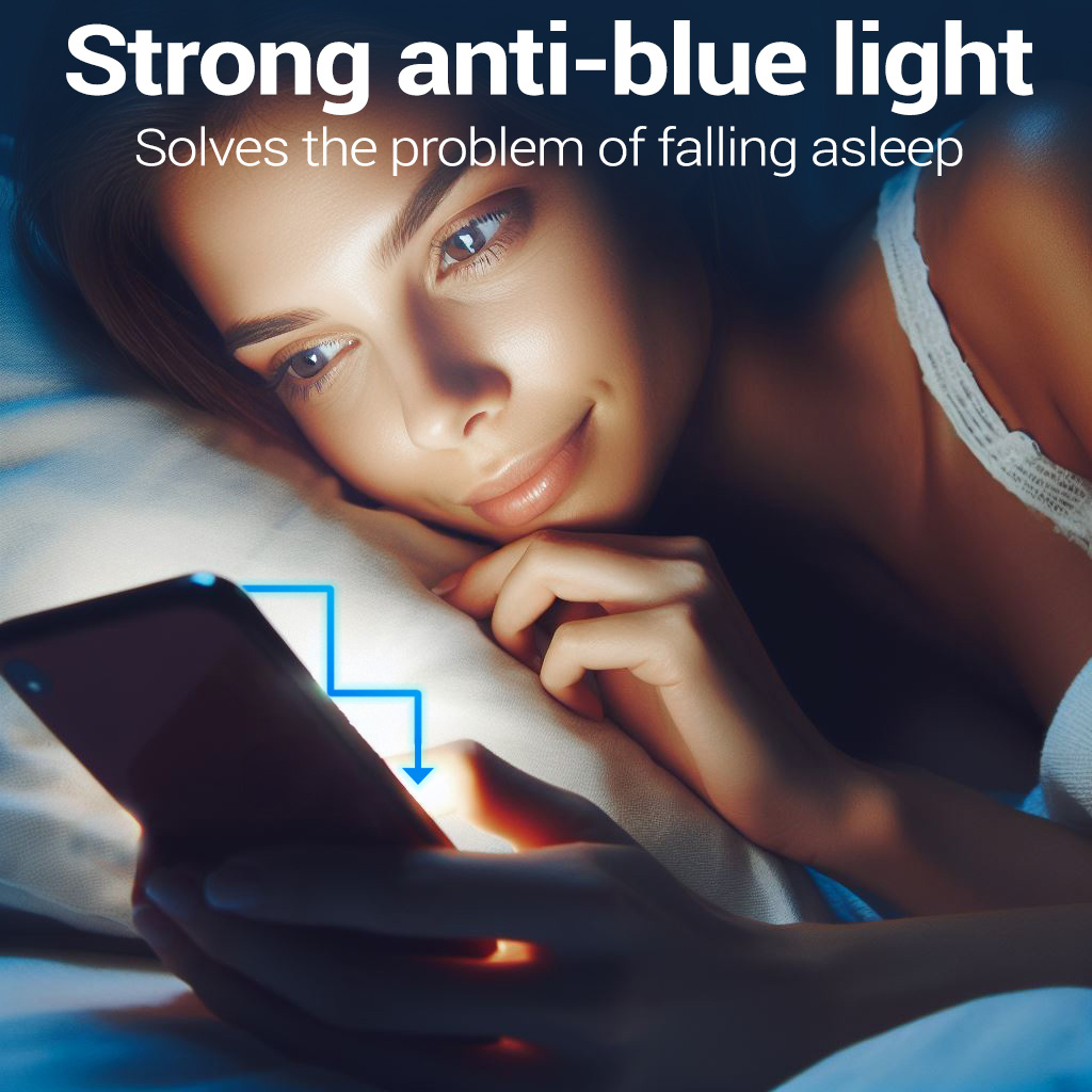 Hartowane szkło Anti-Blue Full Glue do Iphone 7 Plus/8 Plus
