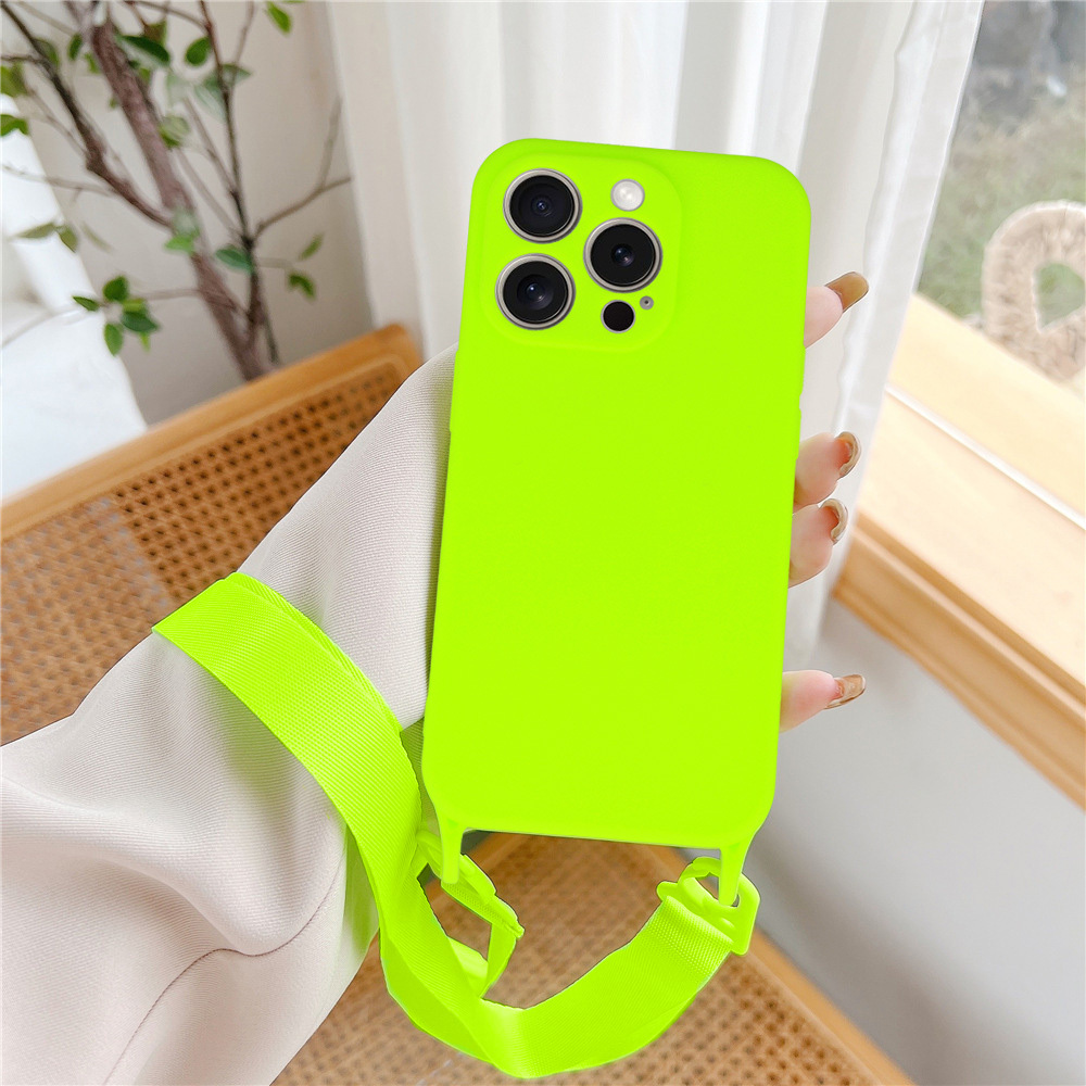 Strap Silicone Case do Iphone 14 wzór 2 limonka