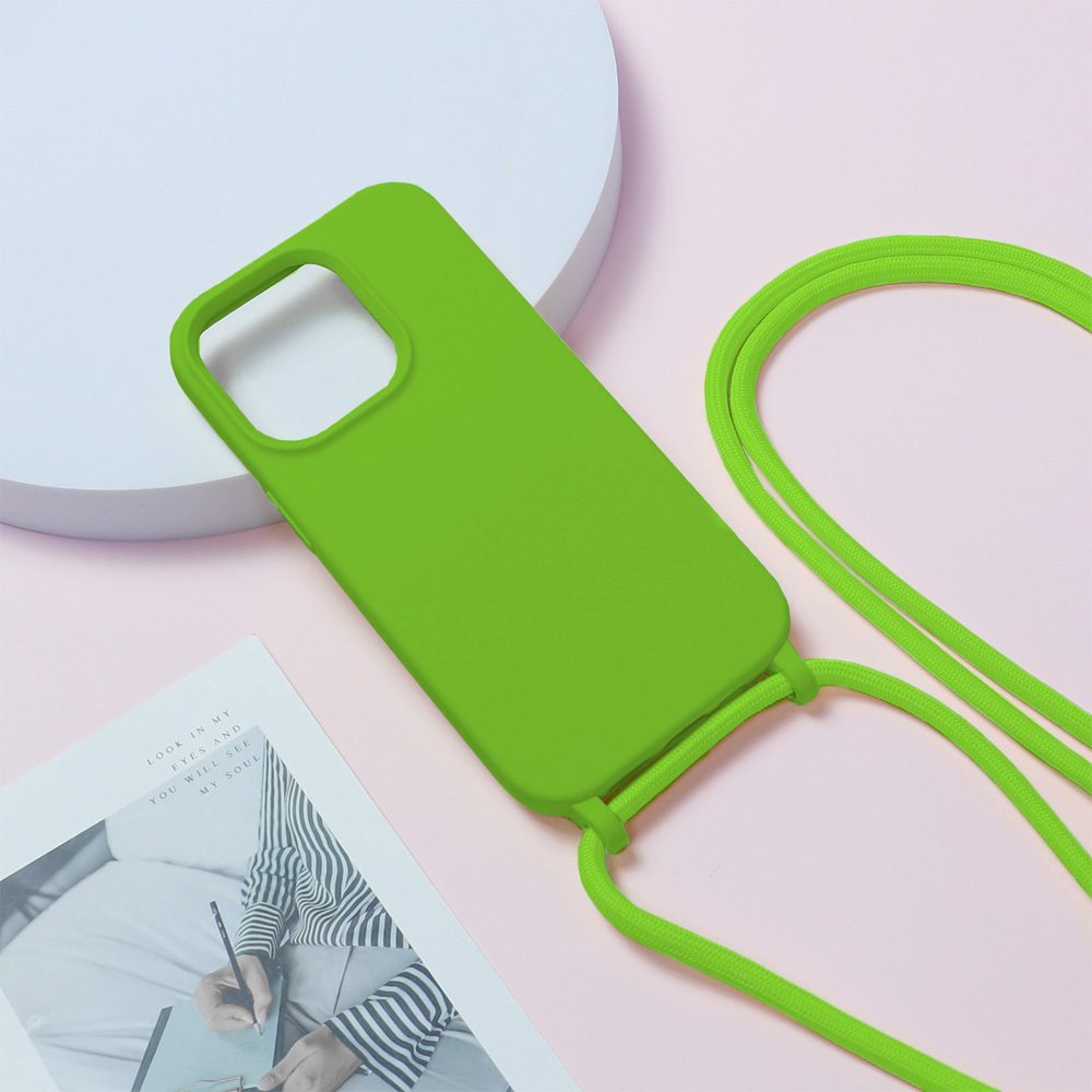 Strap Silicone Case do Iphone 11 wzór 1 zielony