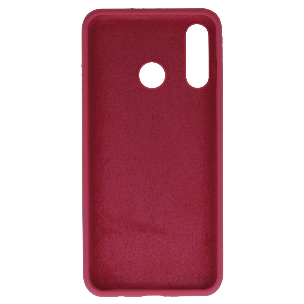Silicone Lite Case do Huawei P30 Lite bordowy