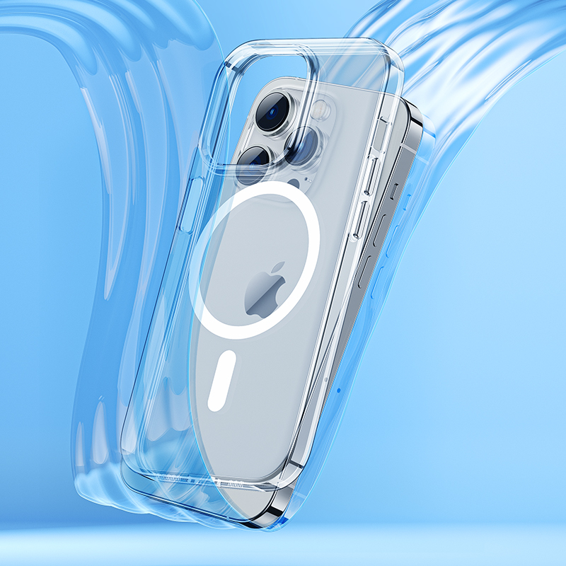 Benks Etui Magnetic Crystal do Iphone 15 Pro Max przezroczysty