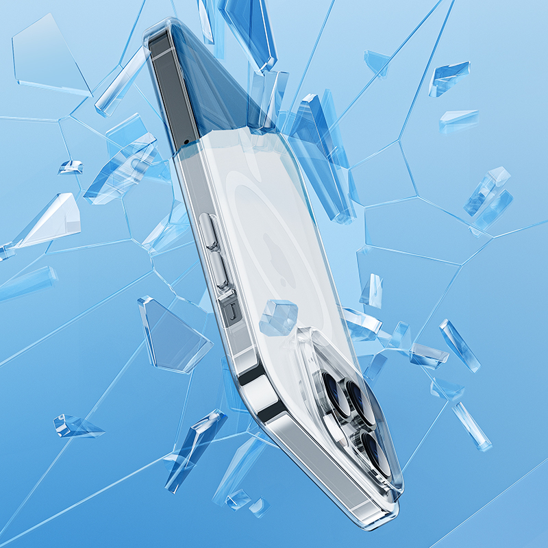 Benks Etui Magnetic Crystal do Iphone 15 Pro Max przezroczysty