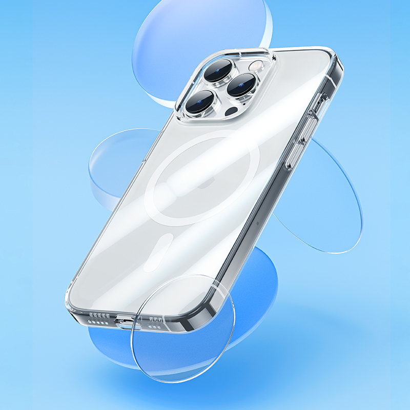 Benks Etui Magnetic Crystal do Iphone 15 Pro Max przezroczysty