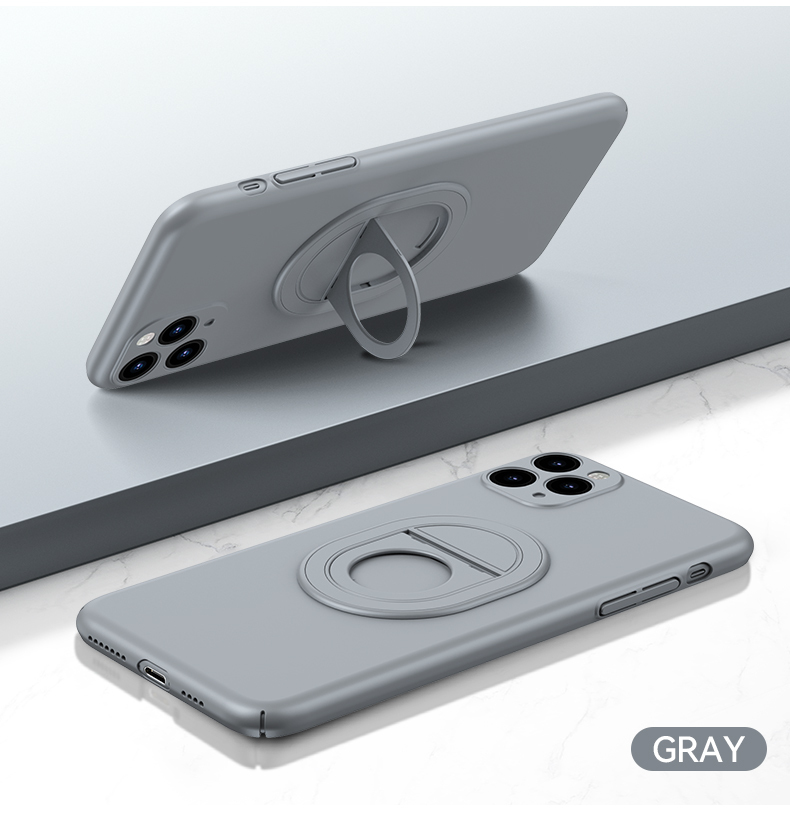 Kryt Magnetic Elipse pro Apple iPhone 11 , barva šedá