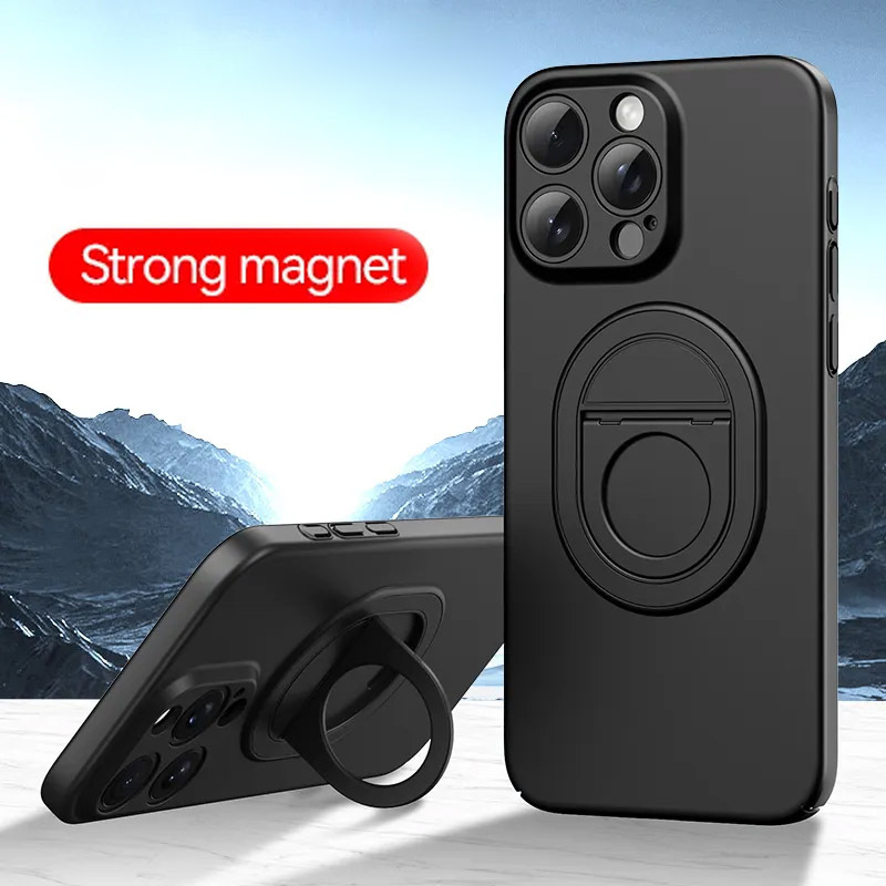 Tel Protect Magnetic Elipse Case do Iphone 15 czarny