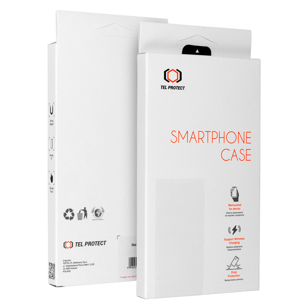Tel Protect Magnetic Elipse Case do Iphone 15 czarny