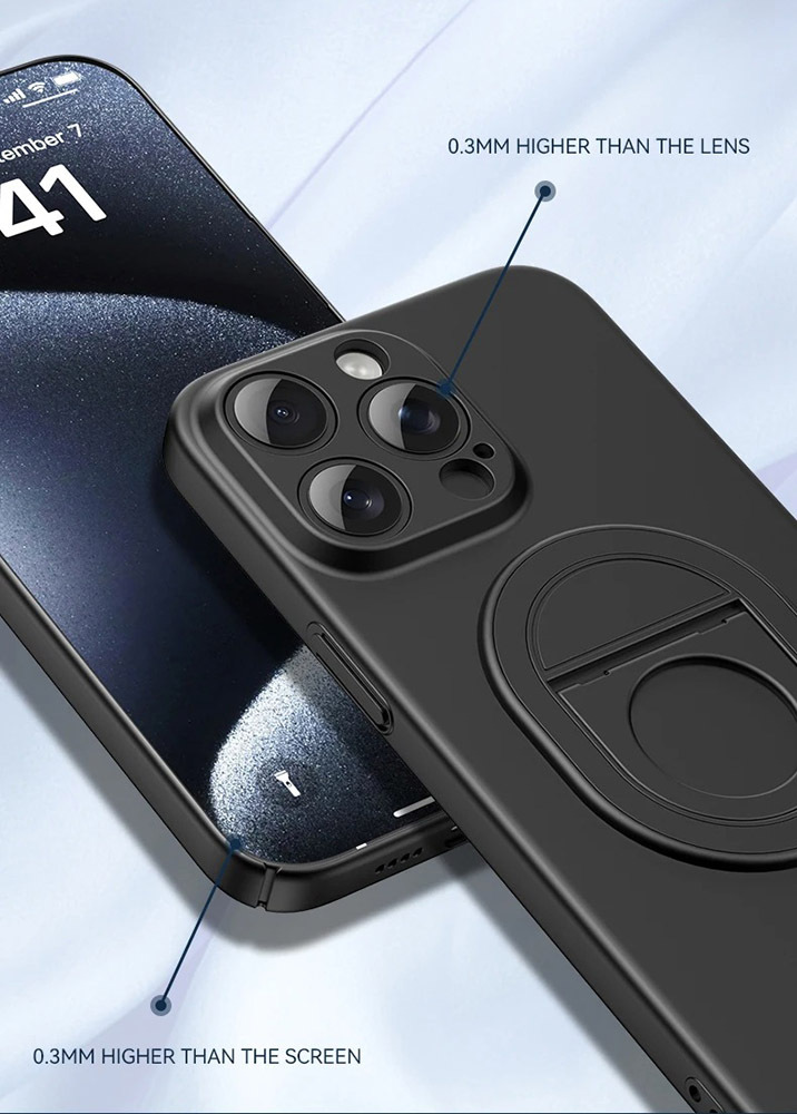 Tel Protect Magnetic Elipse Case do Iphone 15 Plus szary