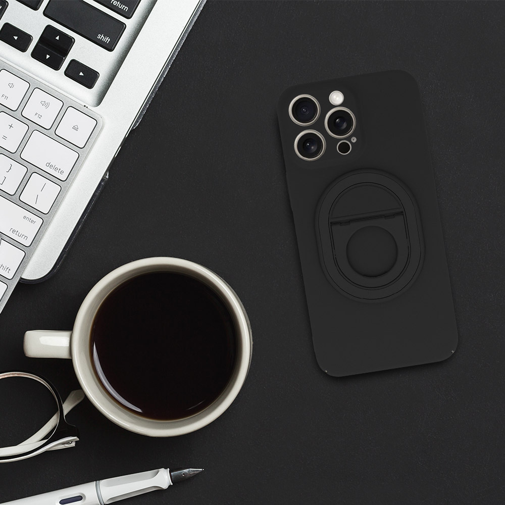 Tel Protect Magnetic Elipse Case do Iphone 15 Pro Max czarny