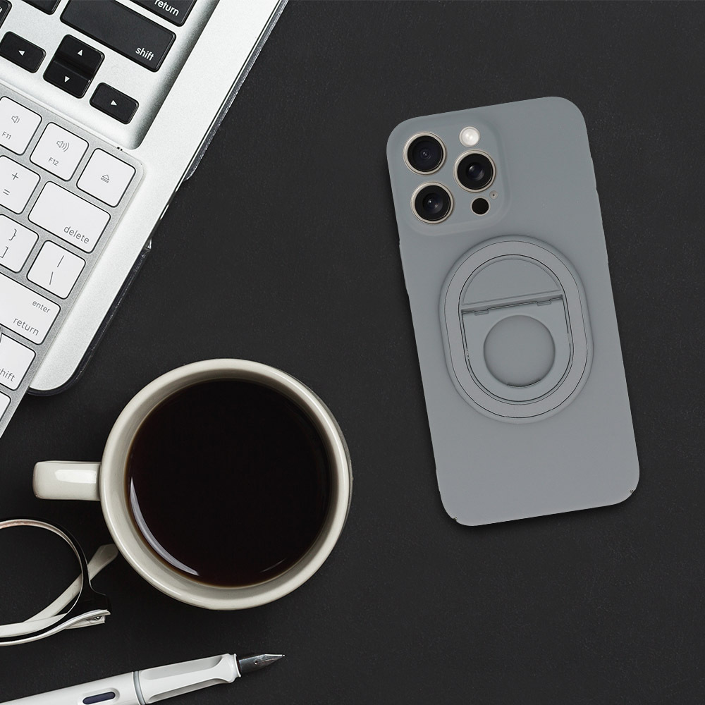 Tel Protect Magnetic Elipse Case do Iphone 15 Pro Max szary
