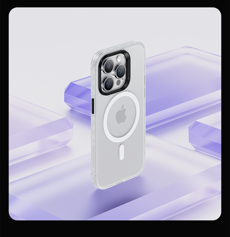 Benks Etui Magnetic Lucid Armor do Iphone 15 Pro biały