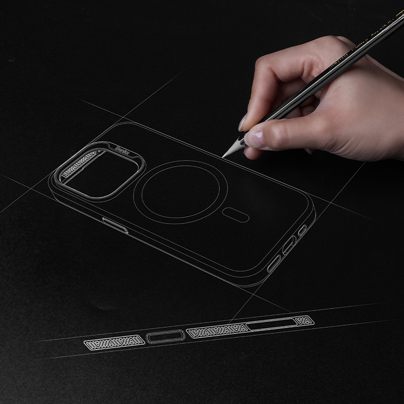 Benks Etui Magnetic Lucid Armor do Iphone 15 Pro biały
