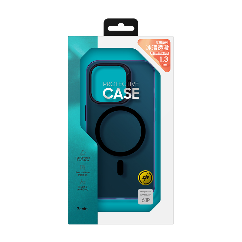 Benks Etui Magnetic Lucid Armor do Iphone 15 Pro biały