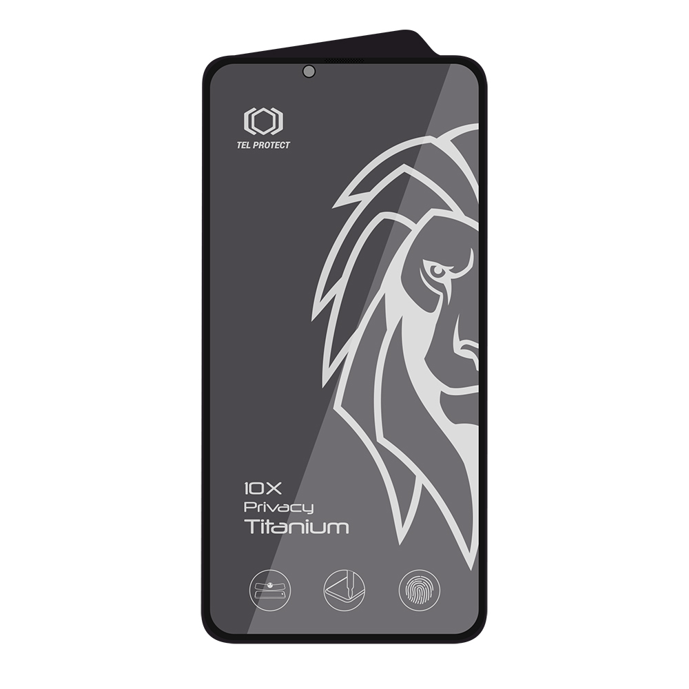 Hartowane szkło 10X Privacy Titanium do Iphone 13/13 Pro