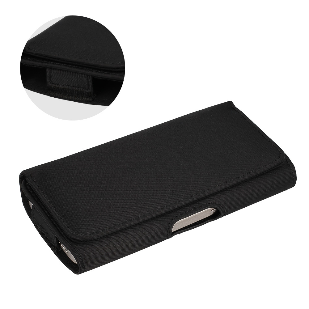 Pouzdro na opasek HIT velikost XL (167x83) pro Apple iPhone 13 Pro Max/14 Pro Max/Samsung A14 5G/A34 5G/M23/M33/S23 Ultra/Xiaomi Redmi 9A , design 1 , barva černá