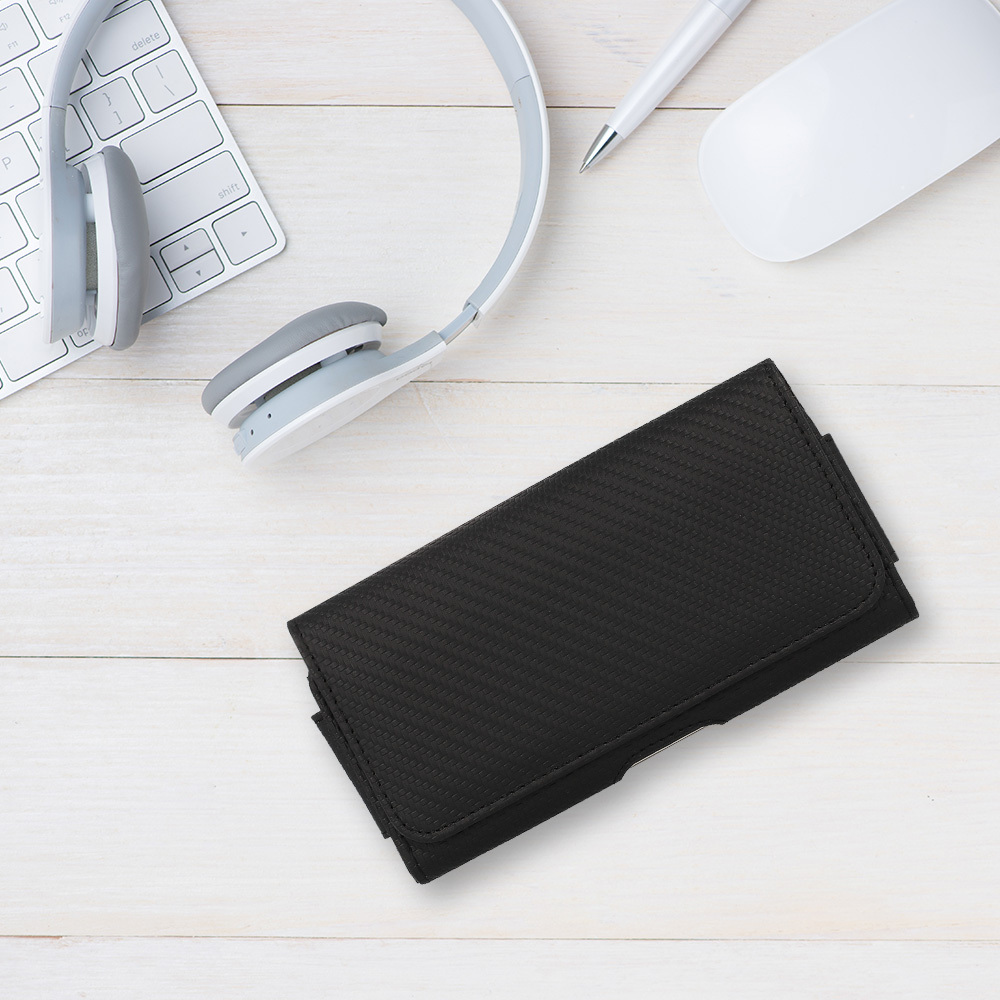 Pouzdro na opasek HIT velikost XL (167x83) pro Apple iPhone 13 Pro Max/14 Pro Max/Samsung A14 5G/A34 5G/M23/M33/S23 Ultra/Xiaomi Redmi 9A , design 3 , barva černá