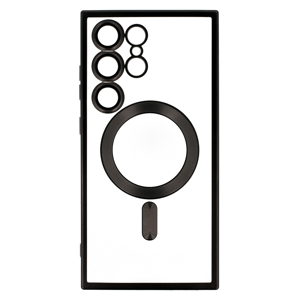 Kryt Metallic Magsafe pro Samsung Galaxy S24 , barva černá