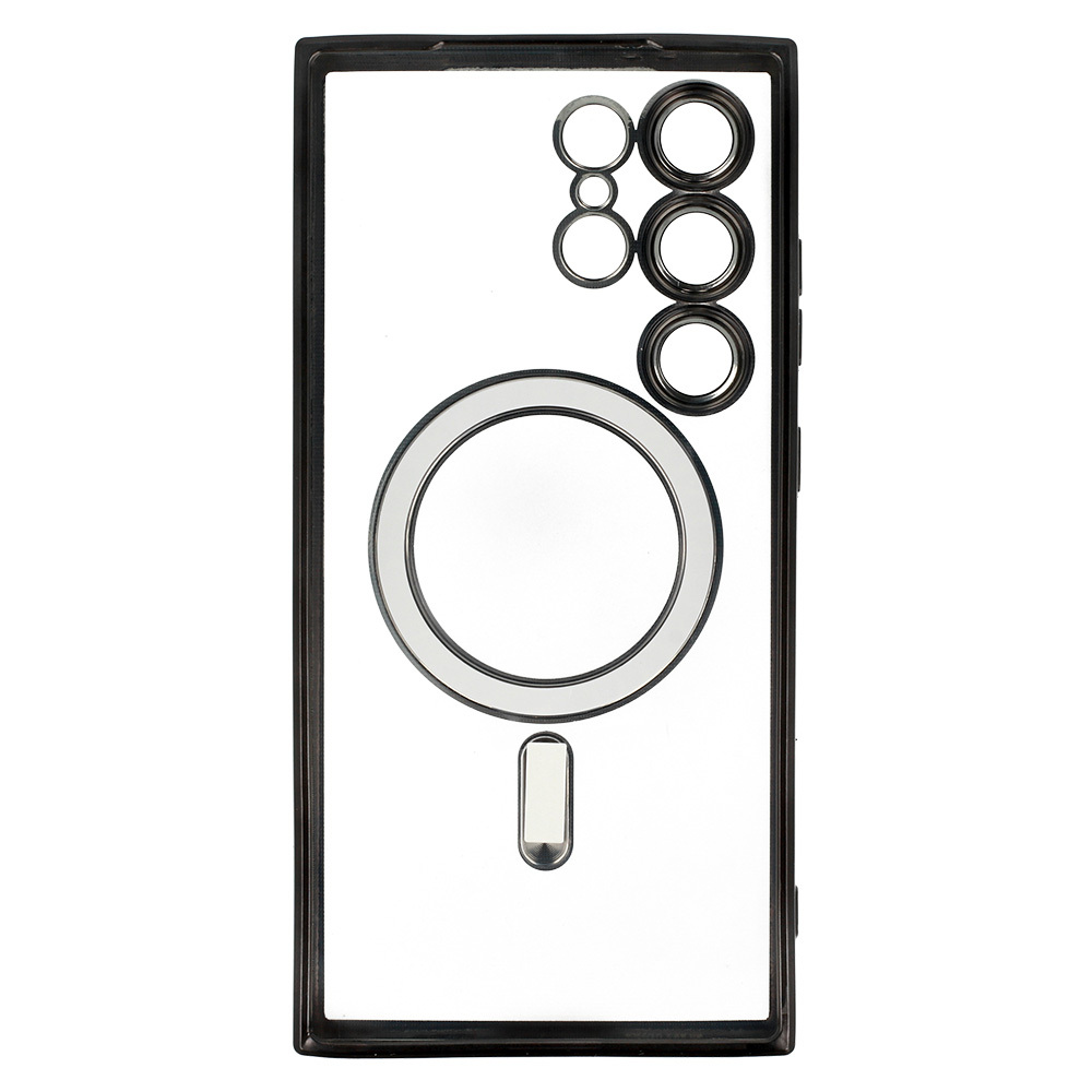 Kryt Metallic Magsafe pro Samsung Galaxy S24 , barva černá